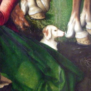 perrito en la crucifixión-ph